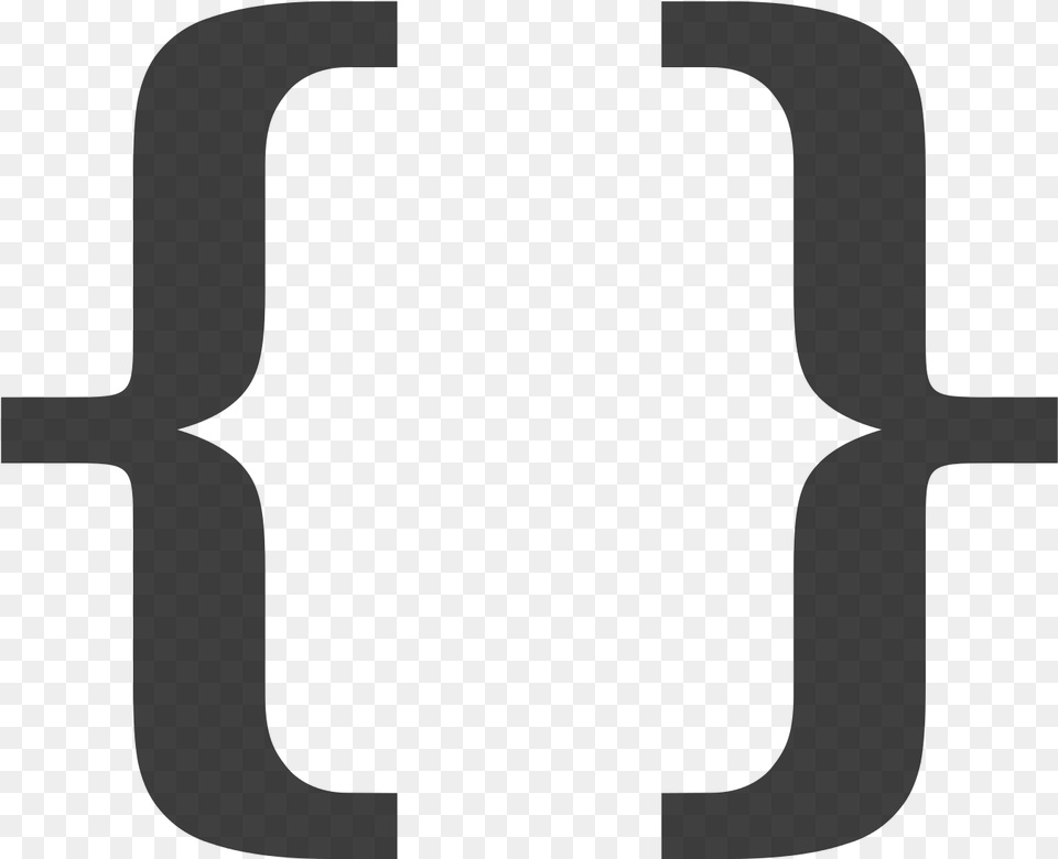 Code Svg Icon Download, Gray Free Png