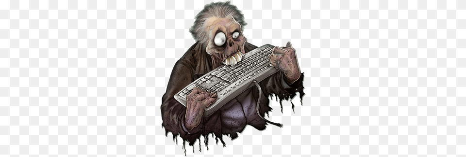 Code Zombie, Computer, Computer Hardware, Computer Keyboard, Electronics Free Transparent Png