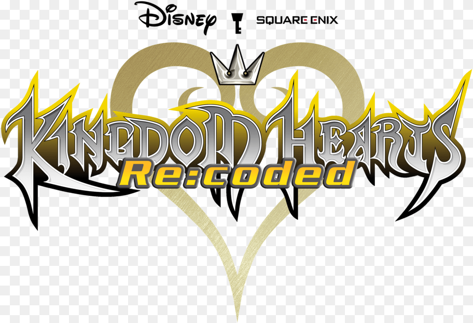 Coded Kingdom Hearts Recoded, Logo, Dynamite, Weapon Png Image