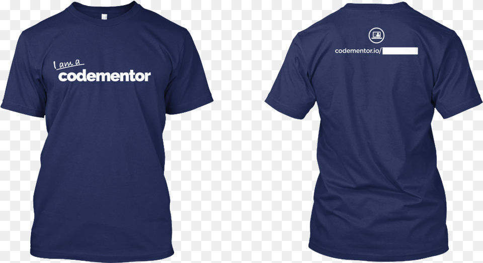 Codementor T Shirt Back, Clothing, T-shirt Free Png Download