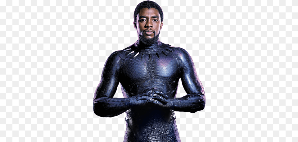 Codepen Embed Black Panther Textless Poster, Adult, Male, Man, Person Png