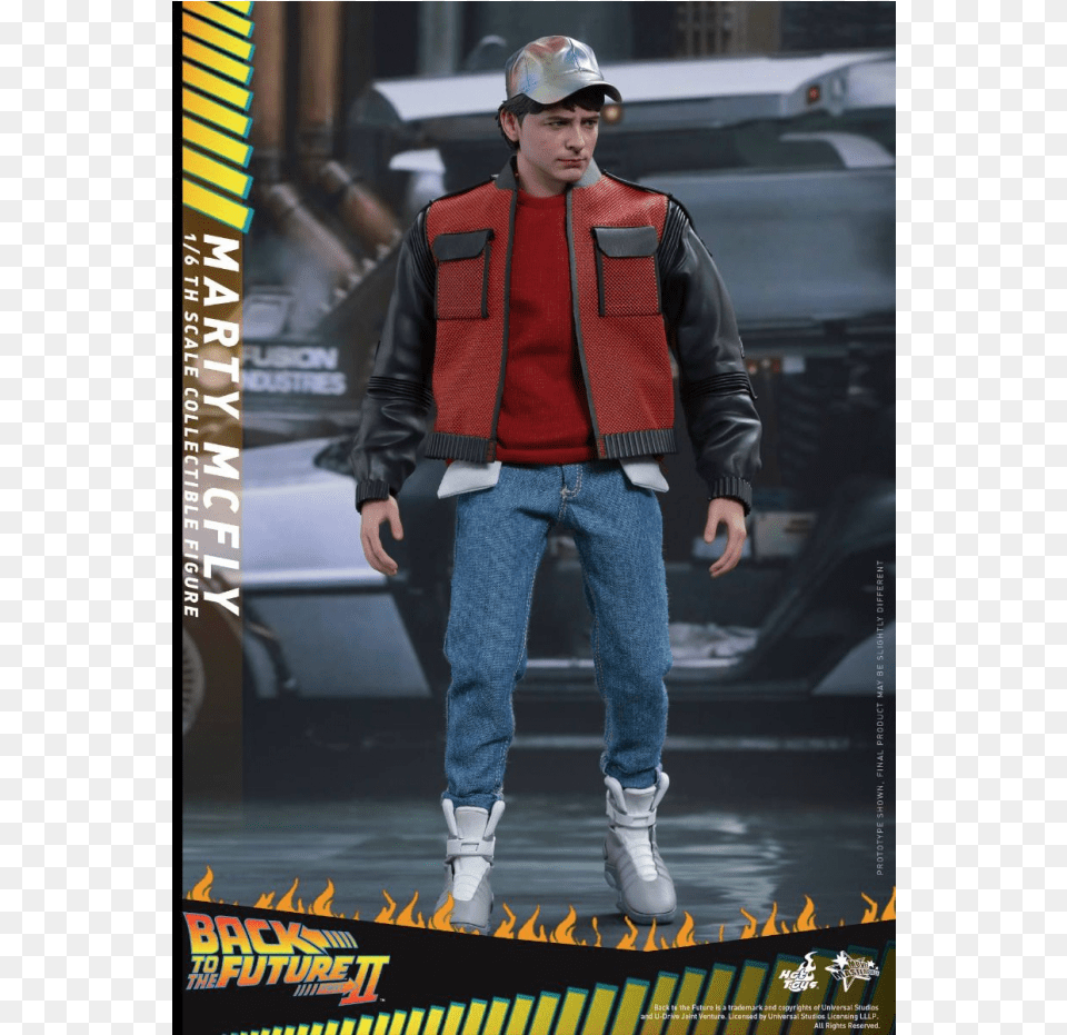 Codice Prodotto Marty Mcfly Back To The Future, Vest, Clothing, Coat, Pants Free Png Download