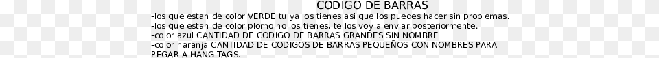 Codigo De Barras, Gray Free Png Download