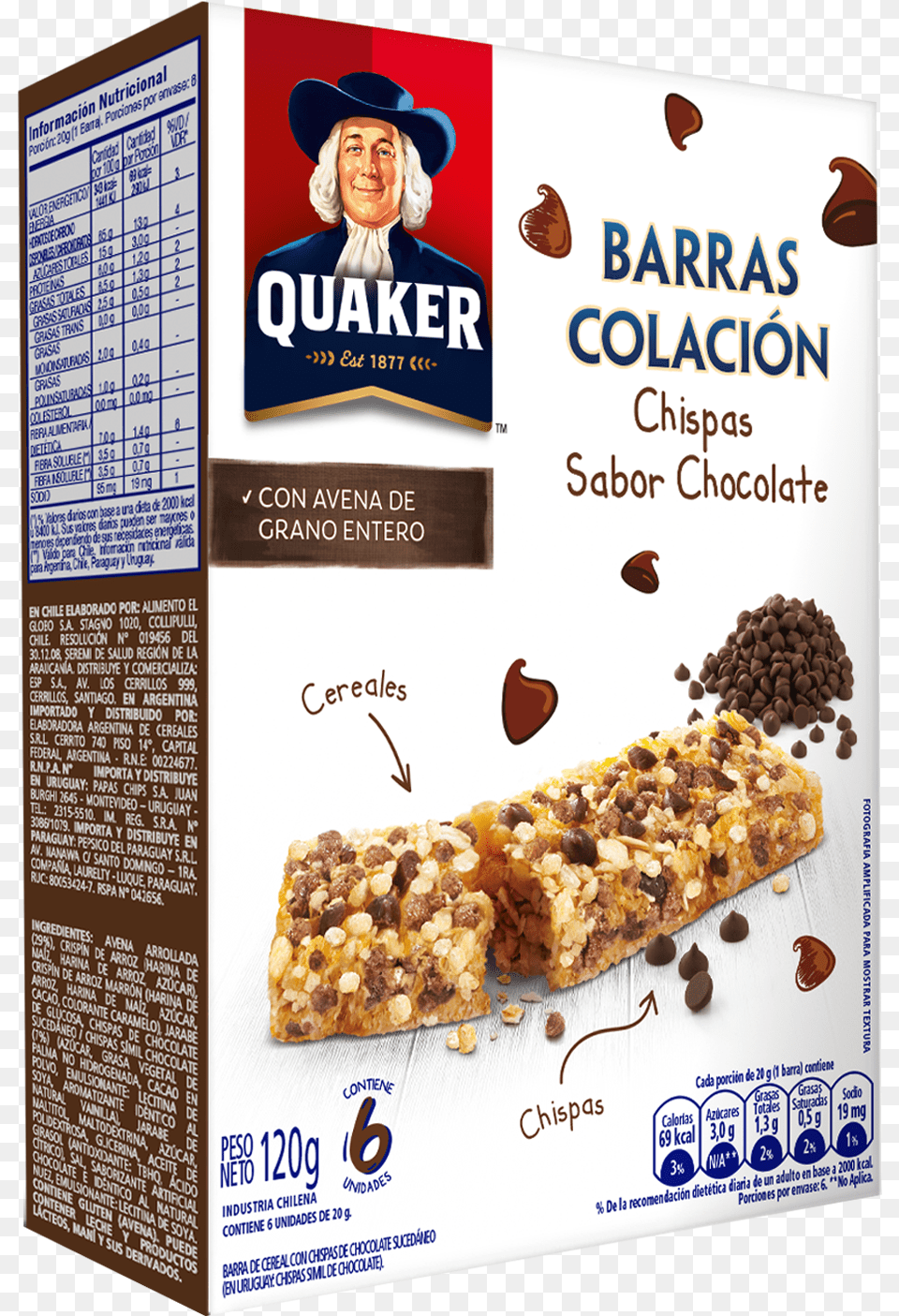 Codigo De Barras Cereal Barrita Cereal Quaker, Advertisement, Adult, Poster, Person Free Png