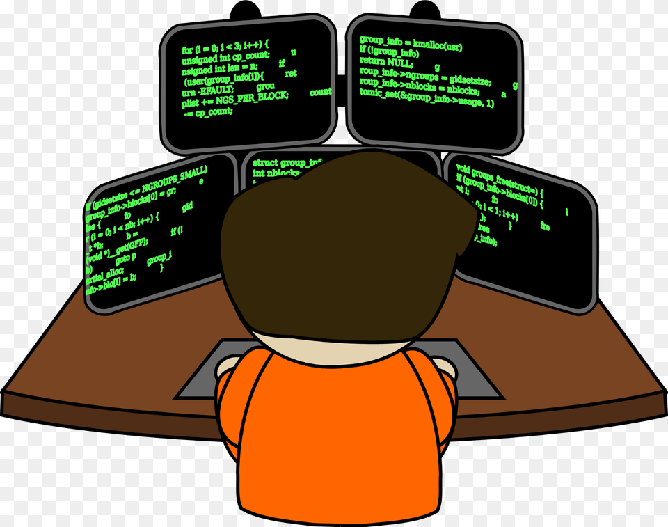 Coding Clipart, Computer, Electronics, Computer Hardware, Computer Keyboard Png Image