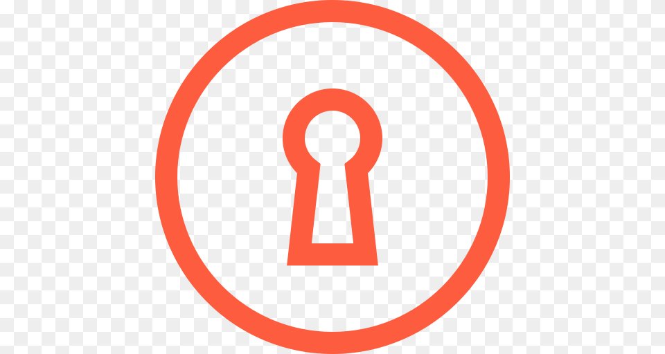Coding Keyhole Keyhole Lock Icon With And Vector Format, Disk Png