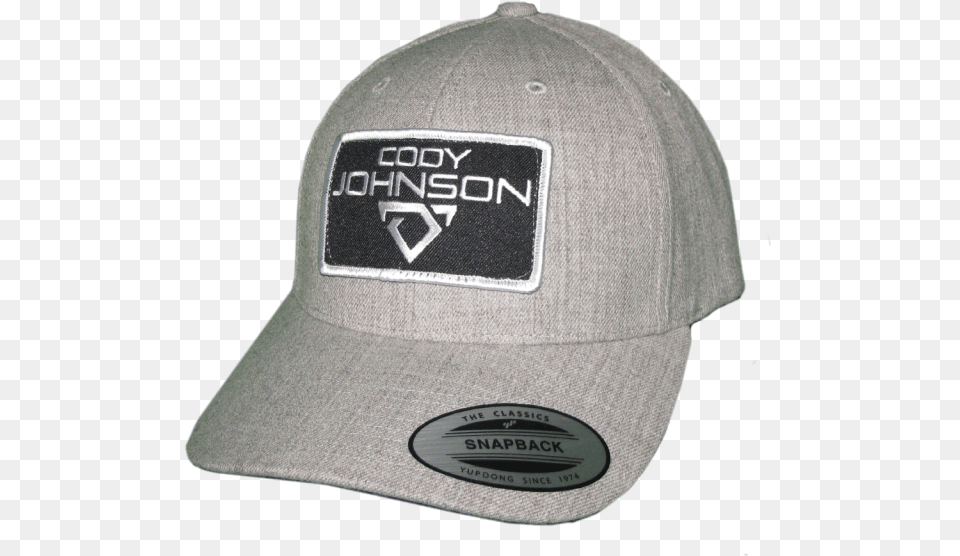 Cody Johnson Snap Back Hat With Black Patch Baseball Cap, Baseball Cap, Clothing Free Transparent Png