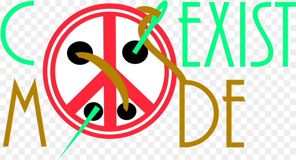 Coexist Mode Logo 2019 Graphic Design, Sign, Symbol, Light, Dynamite Png Image