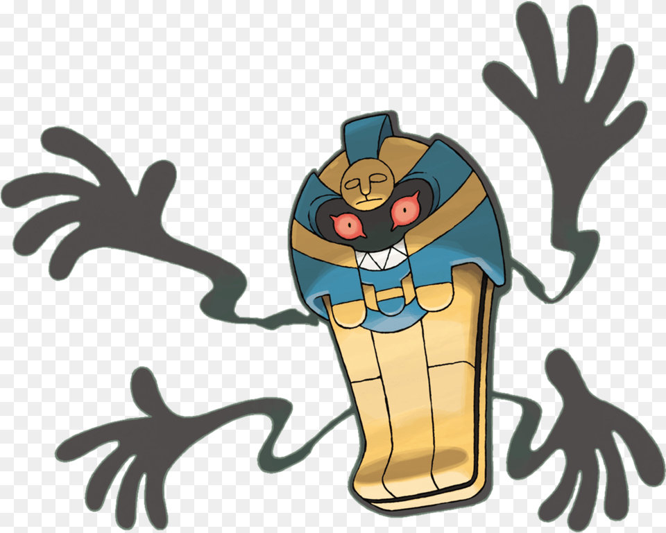 Cofagrigus Pokmon Bulbapedia The Communitydriven Pokemon Cofagrigus, Clothing, Glove, Food, Cream Free Png