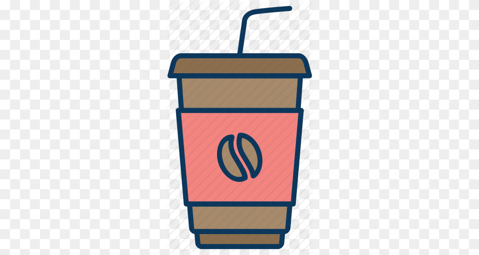 Coffe Coffe To Go Cup Of Coffee Milkshake Icon, Crowd, Person, Mailbox, Audience Free Png Download