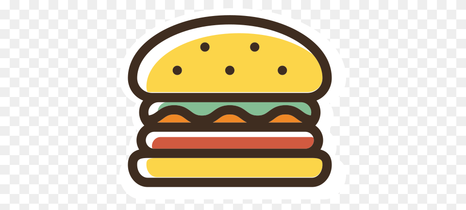 Coffee, Burger, Food Free Png Download