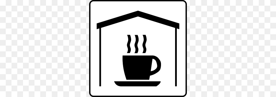Coffee Stencil, Cup, Beverage, Coffee Cup Png Image