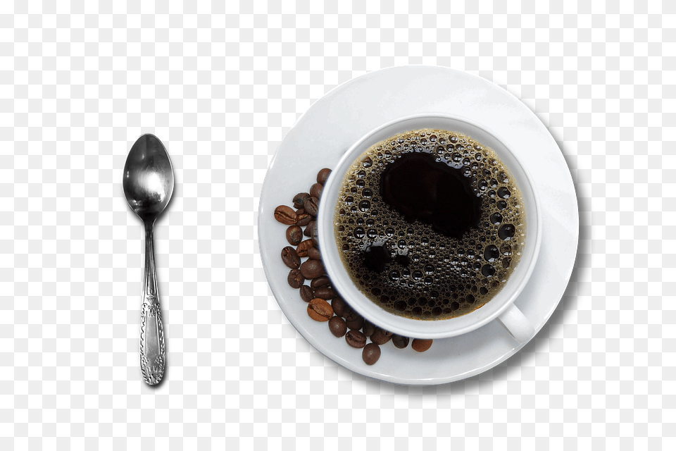 Coffee Cup, Cutlery, Spoon, Saucer Free Png