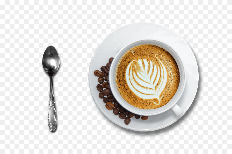 Coffee Cup, Cutlery, Spoon, Beverage Free Png Download