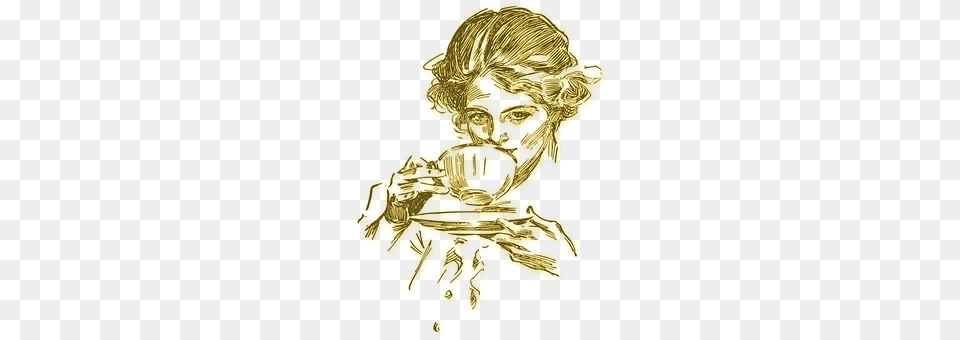Coffee Baby, Person, Art, Sticker Free Transparent Png