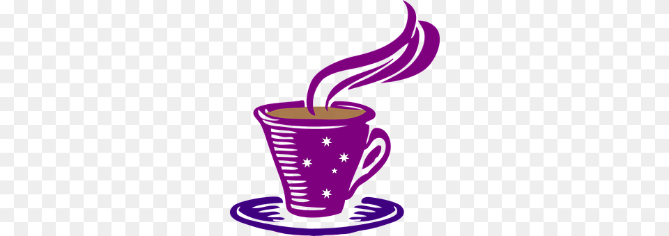Coffee Cup, Purple, Beverage, Coffee Cup Free Png Download