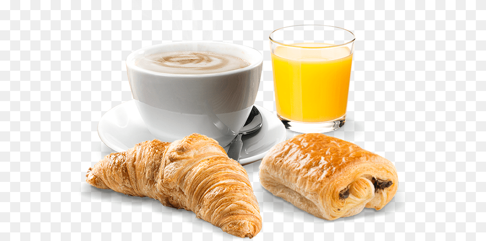 Coffee And Croissant, Beverage, Coffee Cup, Food, Juice Free Transparent Png