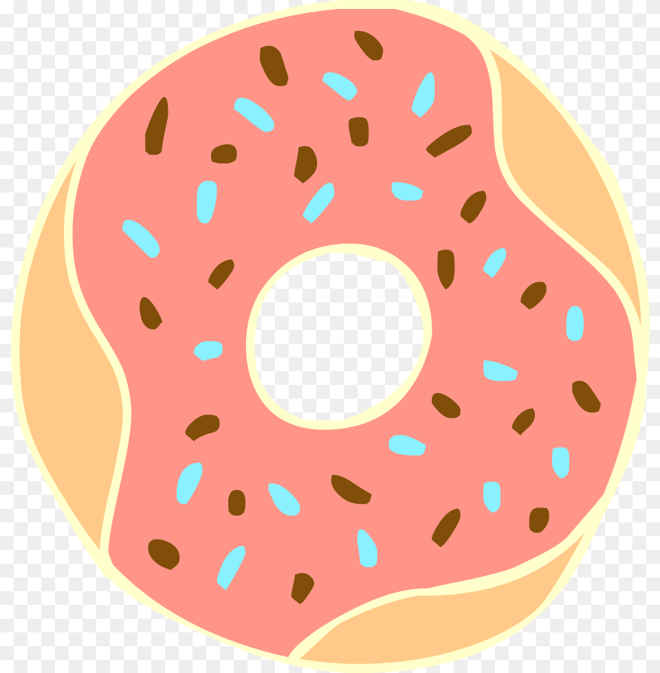 Coffee And Donuts Clipart, Food, Sweets, Donut, Bread Png Image