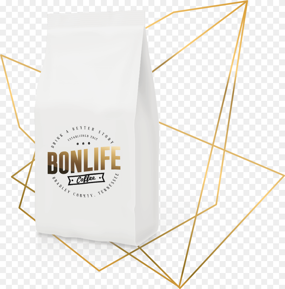 Coffee Bag Top White2x Box, Powder Png