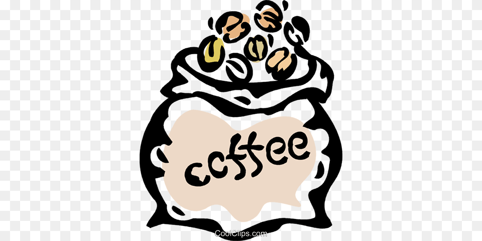 Coffee Bean Clipart Coffee Cafe Clip Art Coffee Cafe, Bag, Baby, Person Free Png