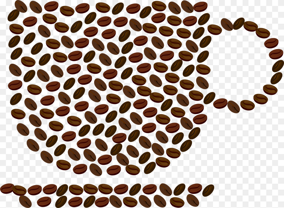 Coffee Bean Cup Logo, Food, Produce, Plant, Vegetable Png