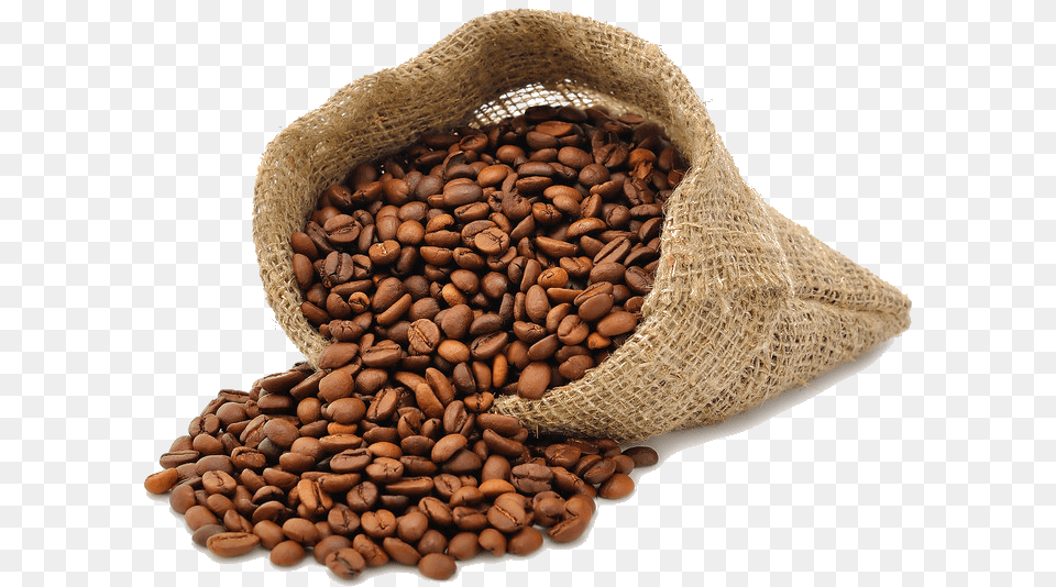 Coffee Beans, Beverage, Coffee Beans, Bag Png Image