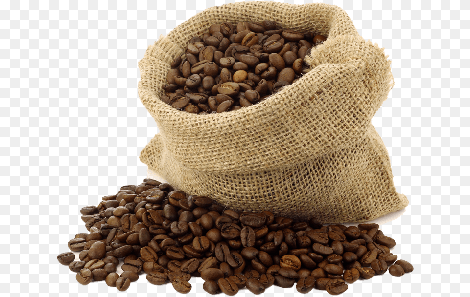 Coffee Beans Bag Open Coffee Sack, Beverage Png