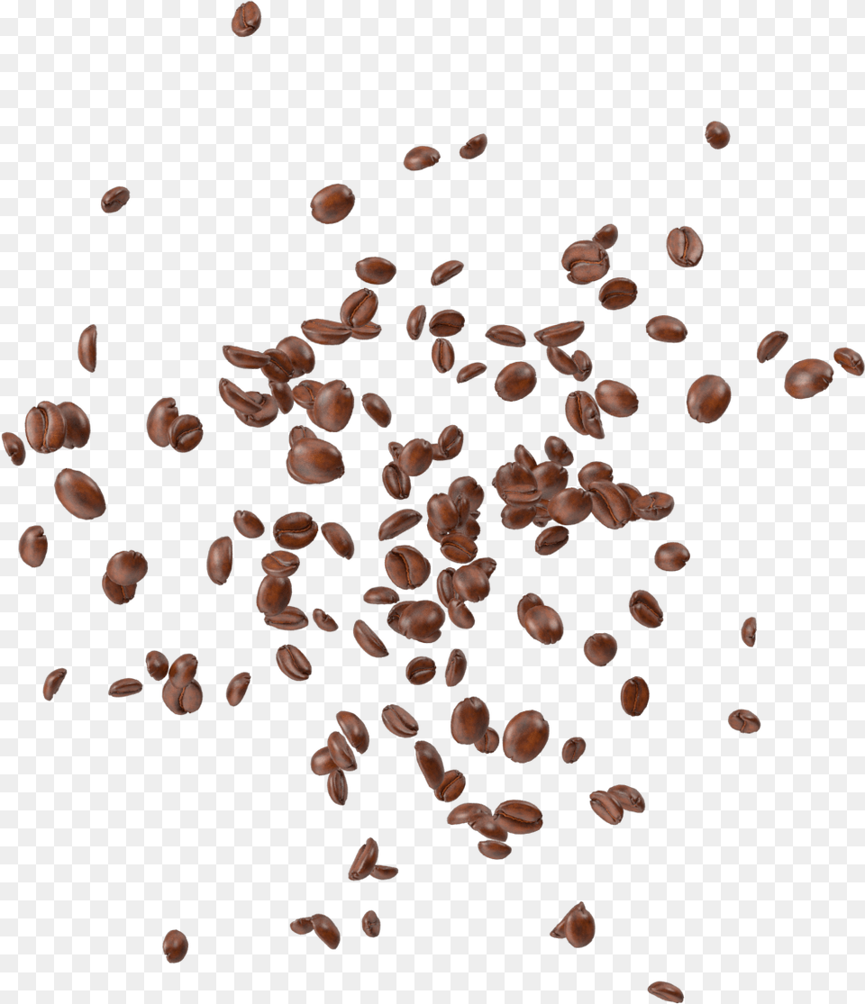 Coffee Beans Flying Coffee Beans, Plant, Beverage Png Image