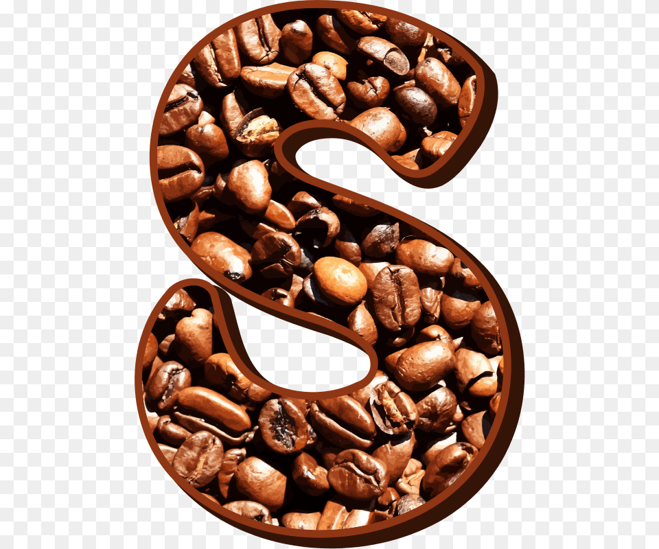 Coffee Beans Typography S S In Coffee Beans, Plate, Beverage Png