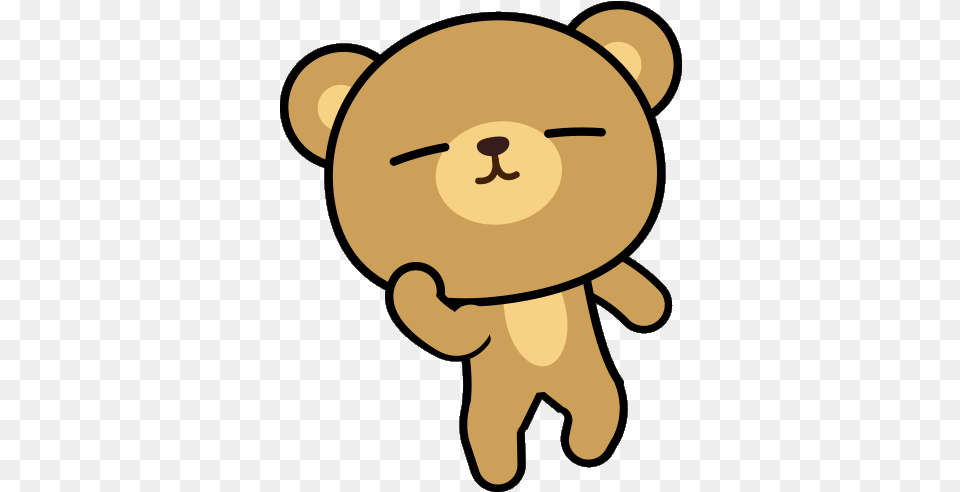 Coffee Bear Animated Stickers Messages Sticker 4 Teddy Bear, Toy, Baby, Person Free Png Download