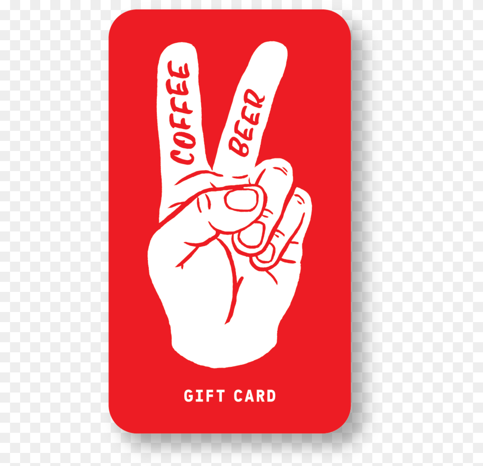 Coffee Beer Digital In Store Gift Cards Sign, Body Part, Hand, Person, Finger Free Transparent Png