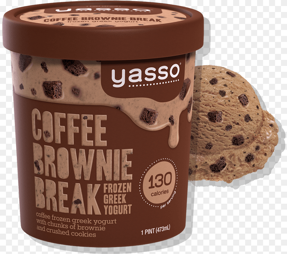 Coffee Brownie Break Ice Cream, Cup, Ice Cream, Food, Cocoa Free Transparent Png