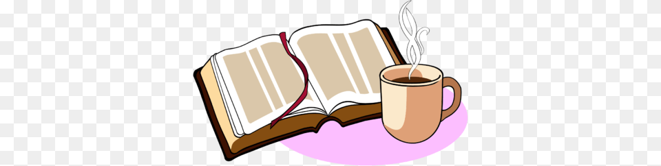 Coffee Clipart Bible, Book, Person, Publication, Reading Free Png Download