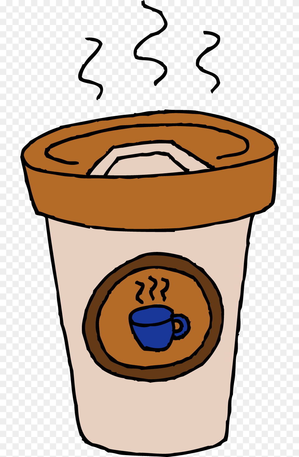 Coffee Clipart On Go, Cup, Beverage, Coffee Cup Free Png