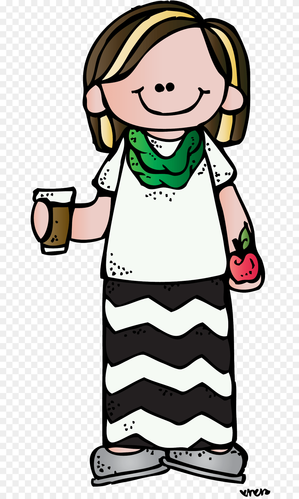 Coffee Clipart Teacher, Baby, Person, Face, Head Free Png