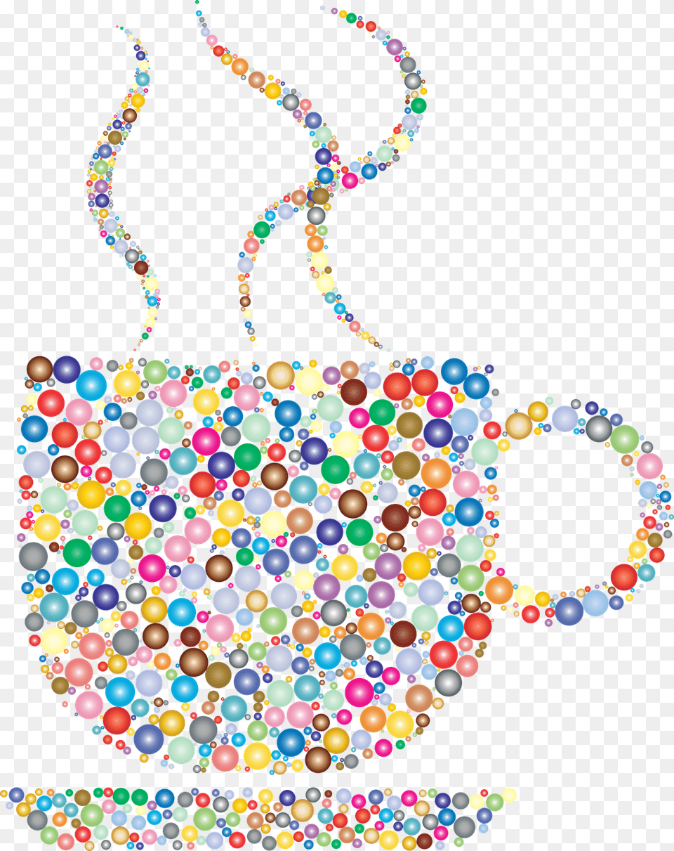 Coffee Coffee Cup Steam Hot Beverage Drink Refres Coffee Clip Art Colorful, Accessories, Bag, Handbag, Purse Free Png Download