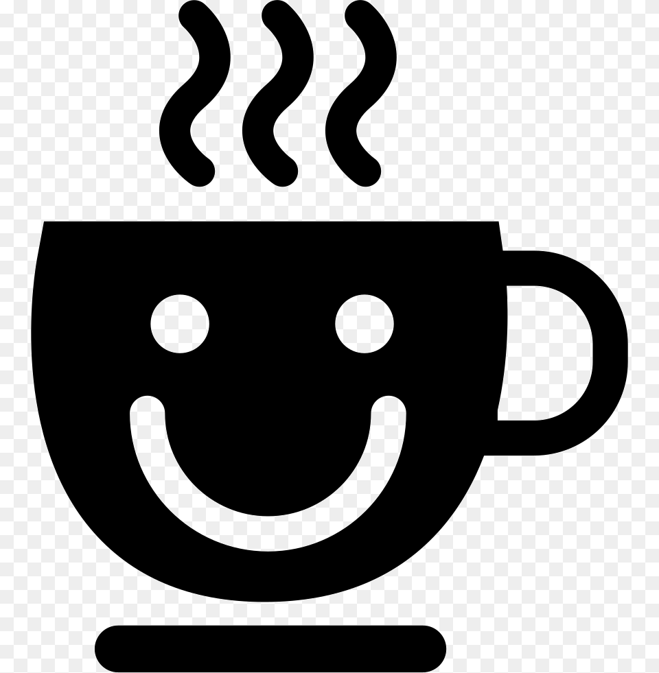 Coffee Coffee Smiley Icon, Cup, Stencil, Beverage, Coffee Cup Png