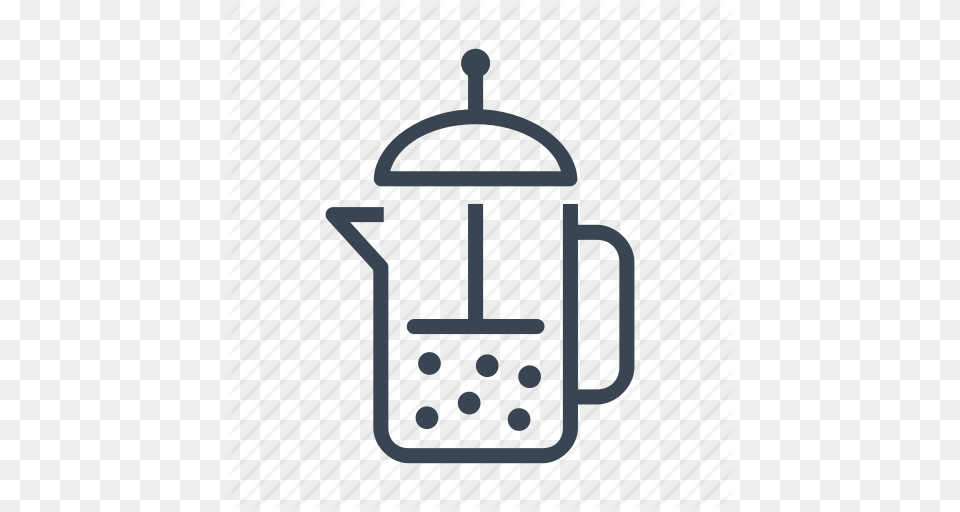 Coffee Coffeemaker Maker Piston Icon, Pottery, Lamp, Lantern Png Image