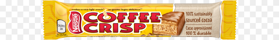 Coffee Crisp Coffee Crisp Transparent, Food, Snack, Sweets, Bread Png Image