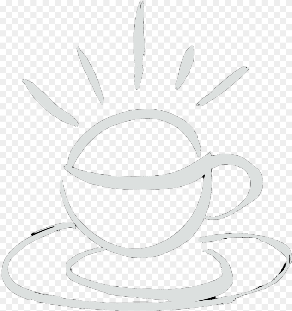Coffee Cup, Stencil, Beverage, Coffee Cup, Weapon Free Png Download