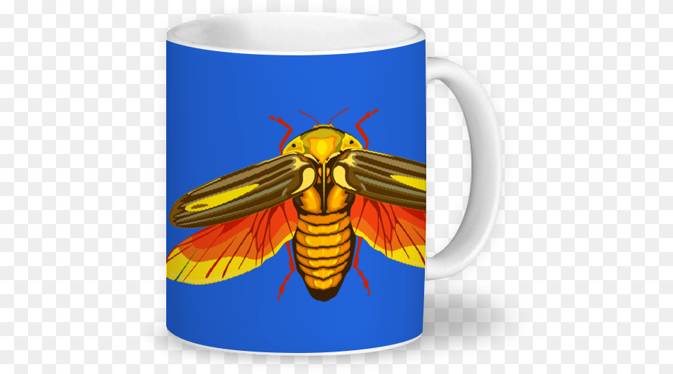 Coffee Cup, Animal, Bee, Insect, Invertebrate Png Image