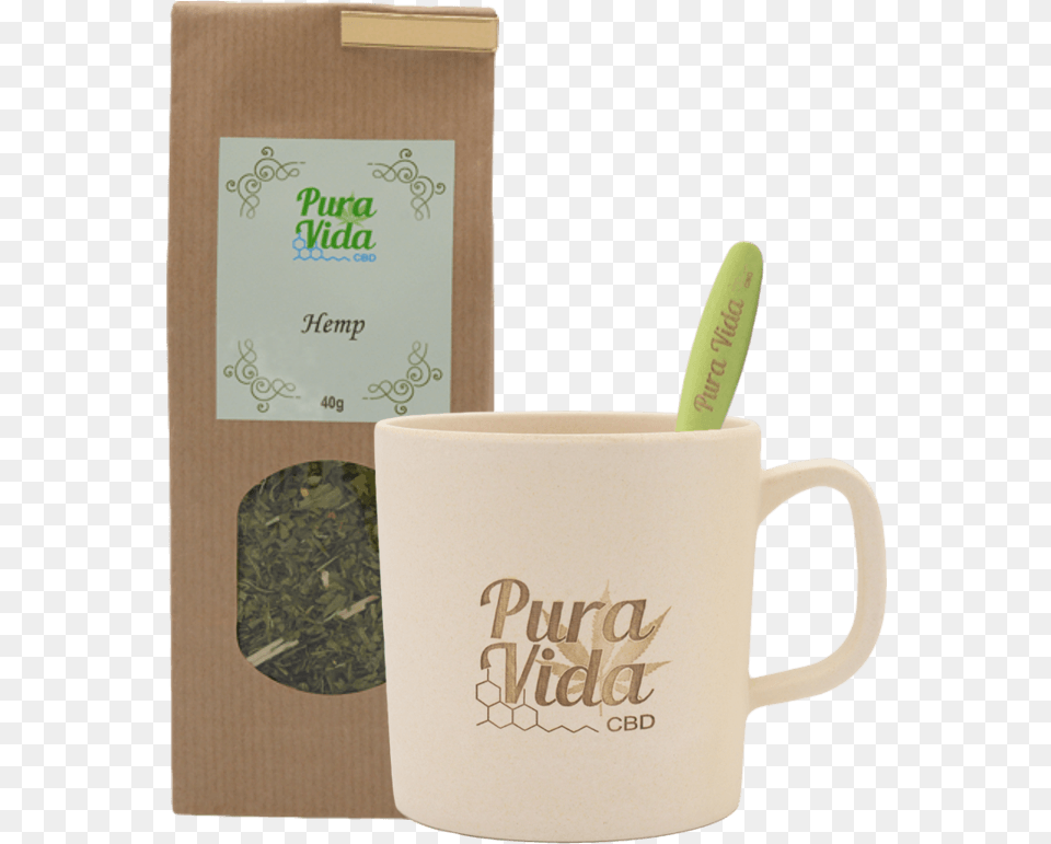 Coffee Cup, Herbal, Herbs, Plant, Cutlery Free Png Download