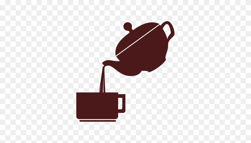 Coffee Cup And Kettle Silhouette, Cookware, Pot, Pottery, Teapot Png