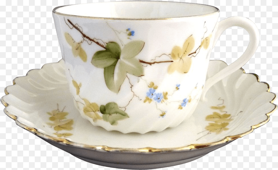 Coffee Cup Background Background Teacup Saucer Free Transparent Png