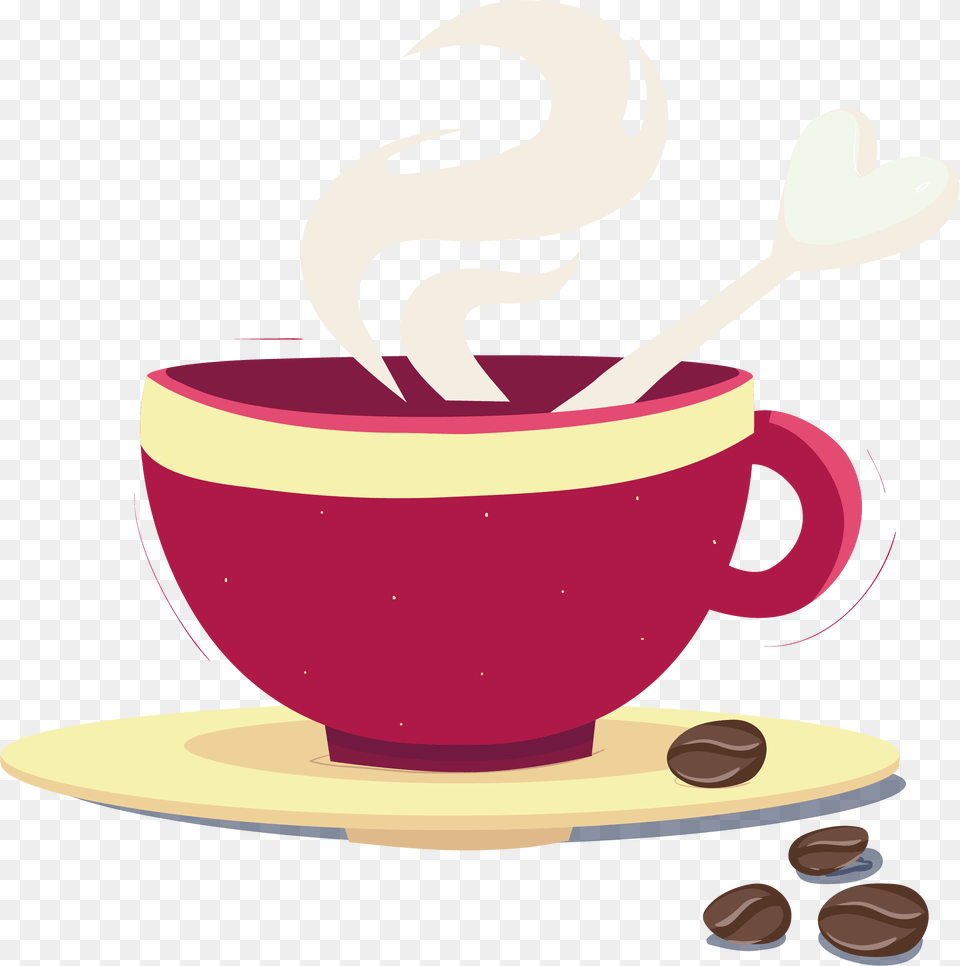 Coffee Cup Beer Drink Tea And Coffee Vector, Cutlery, Spoon, Saucer, Beverage Png