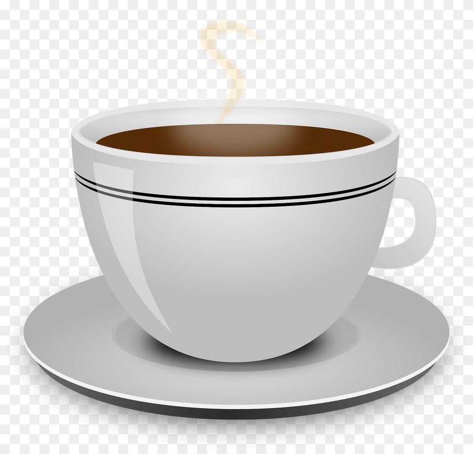 Coffee Cup Clipart, Saucer, Beverage, Coffee Cup, Espresso Png Image