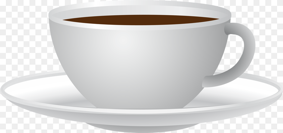 Coffee Cup Clipart Cute Coffee Mug Tranparent Background, Saucer, Beverage, Coffee Cup Free Png