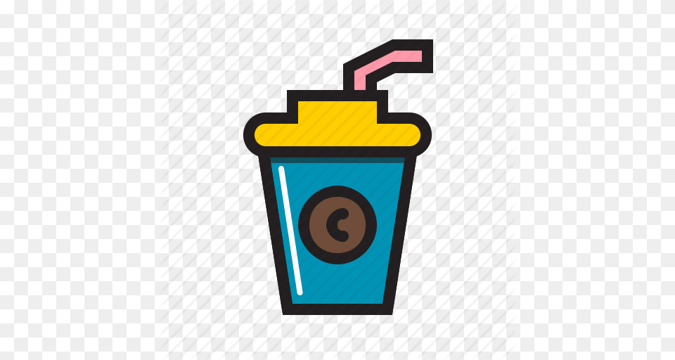 Coffee Cup Drink Food Starbucks Icon Icon, Cross, Symbol, Bottle Free Png Download