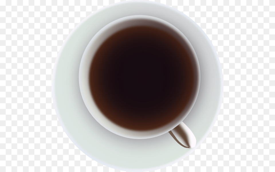 Coffee Cup From Top Svg Clip Arts Coffee Cup Top View, Beverage, Coffee Cup, Tea Png Image