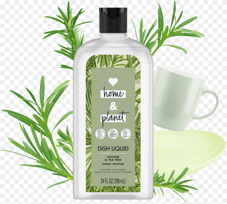 Coffee Cup Love Home And Planet Dish Soap, Bottle, Herbal, Herbs, Plant Png
